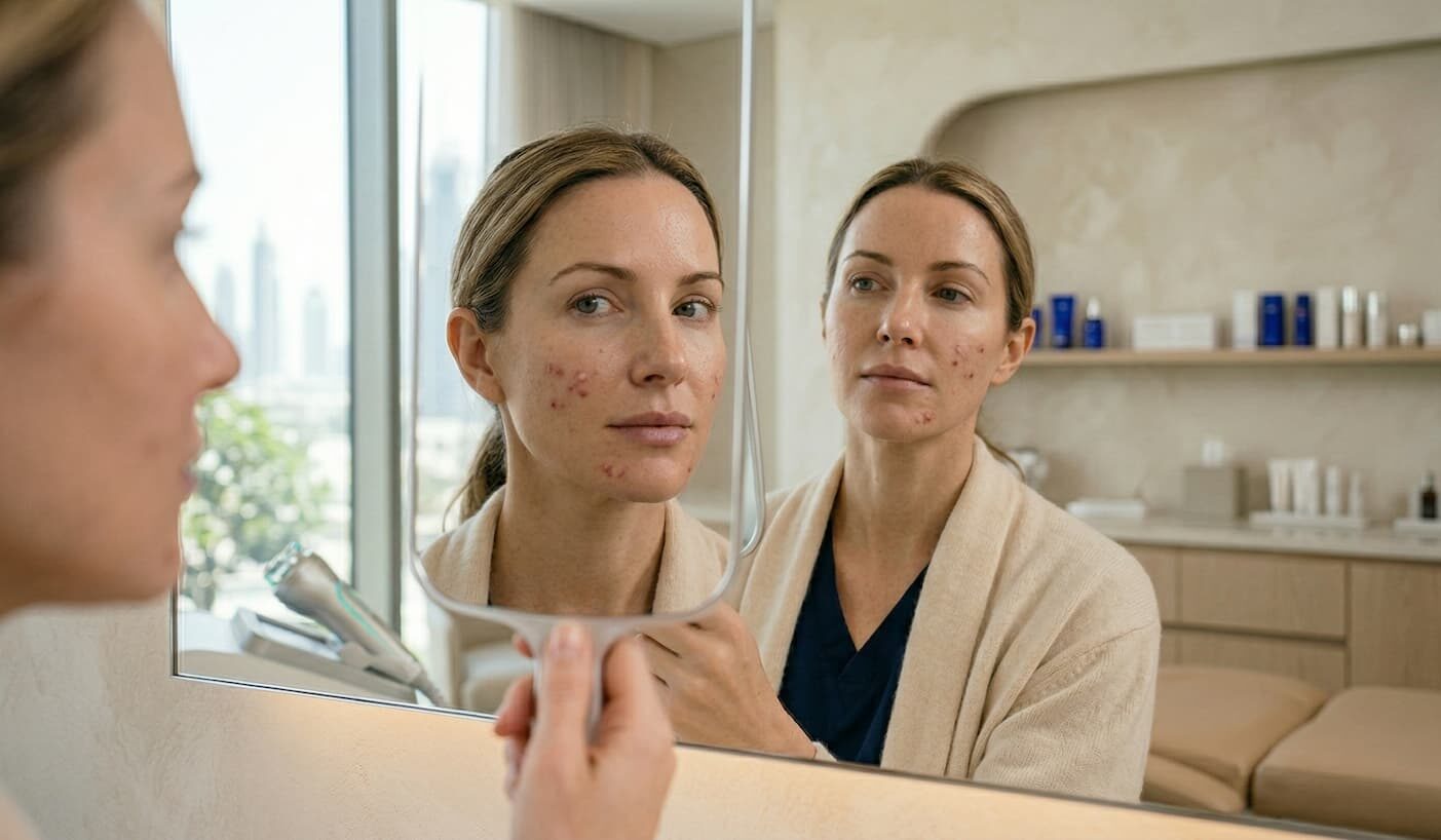 adult acne treatment Dubai - Reformery Aesthetics Clinic