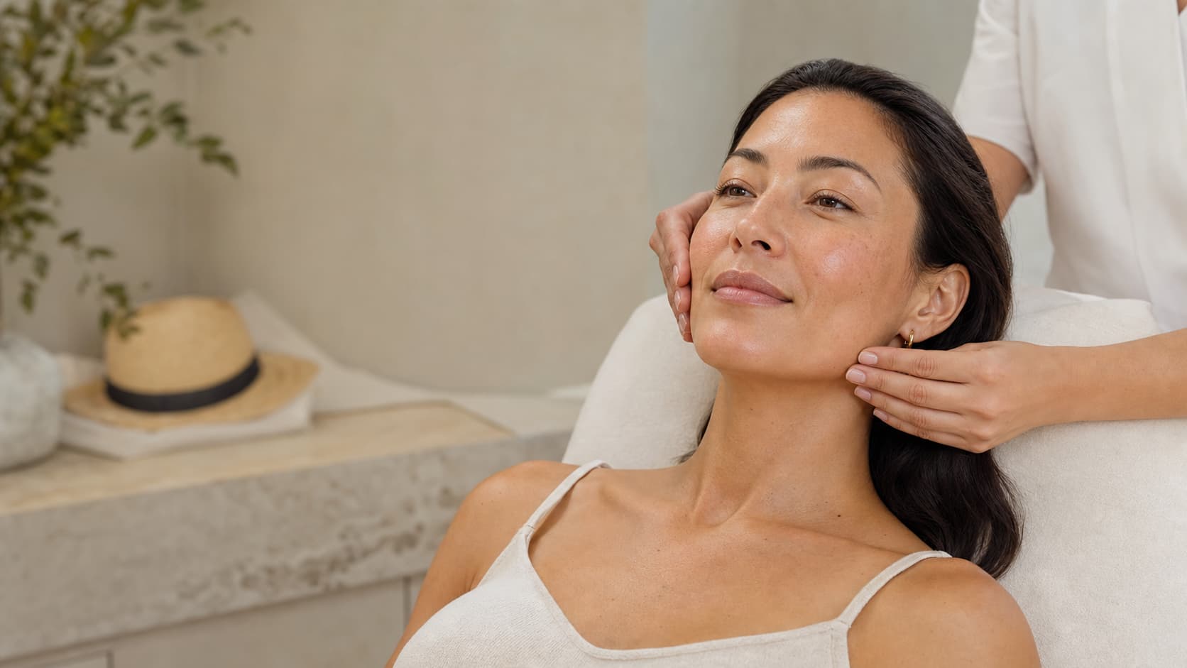 post-holiday skin recovery